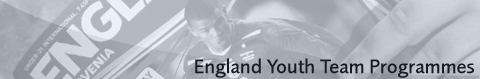 England Youth programmes